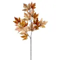36 Light Brown Maple Leaf Spray