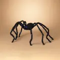 8 Inch Lighted Spider With LED Eyes
