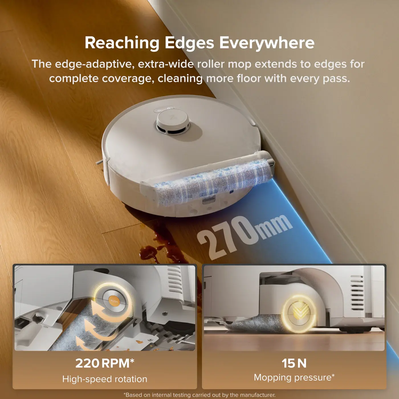 QREVO CURV 2 FLOW Roborock Qrevo Curv 2 Flow Roller Mop Robot Vacuum-4