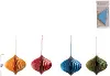 XS2997A-S/4-IND/ORN Assorted Recycled Paper Ornament