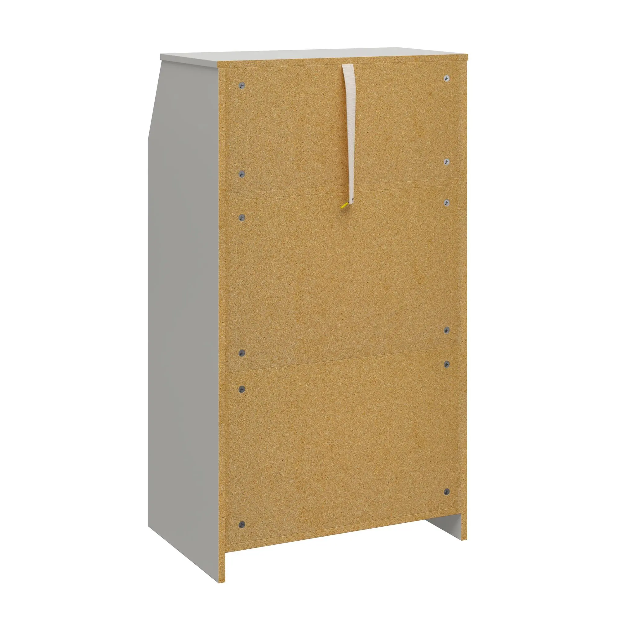 The Loft White 2-Door Storage Tower-6