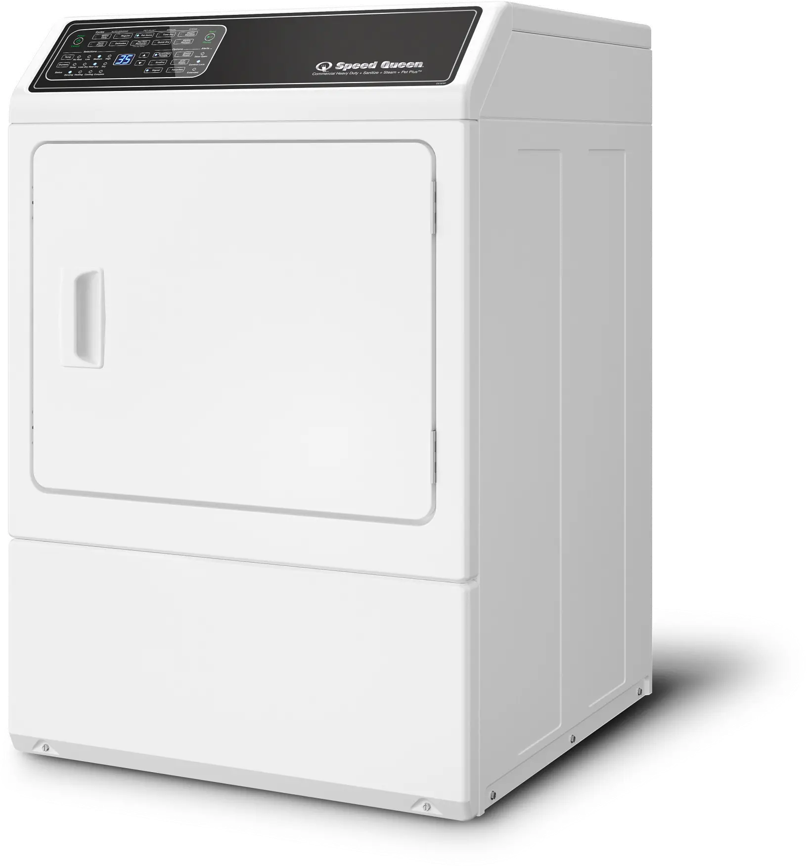 DF7004WE Speed Queen 7.0 Cu Ft Electric Dryer - White-5