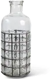 Medium 12.5-Inch Glass Bubble Vase