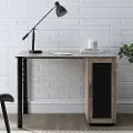 JAHO42CDGW Jared Gray Wash Writing Desk with Storage