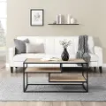 MYO40CTCO Maya Coastal Oak Floating Shelf Coffee Table