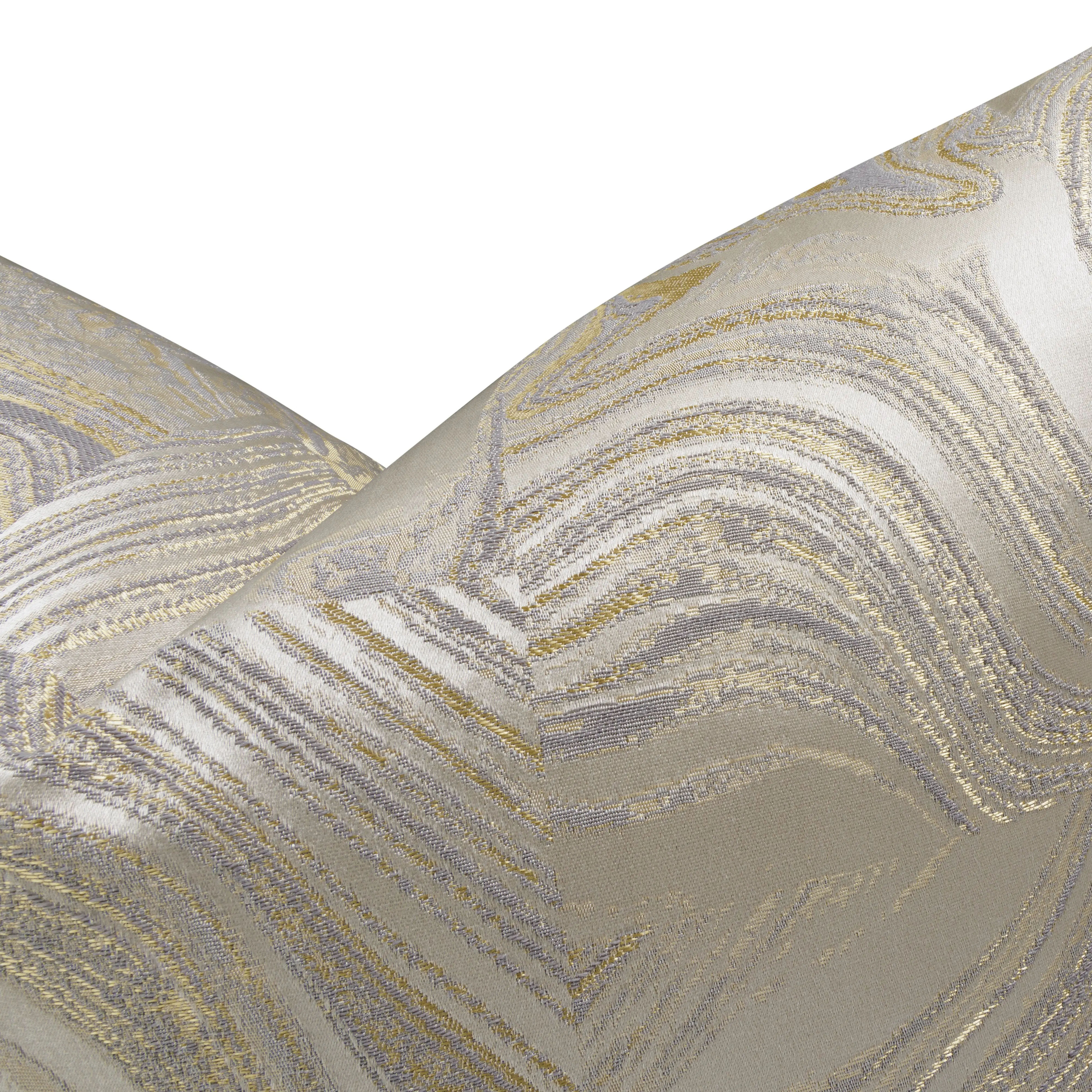 Naomi Oblong Gold Accent Pillow-2