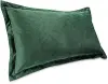 Conner Dark Green Oblong Pillow