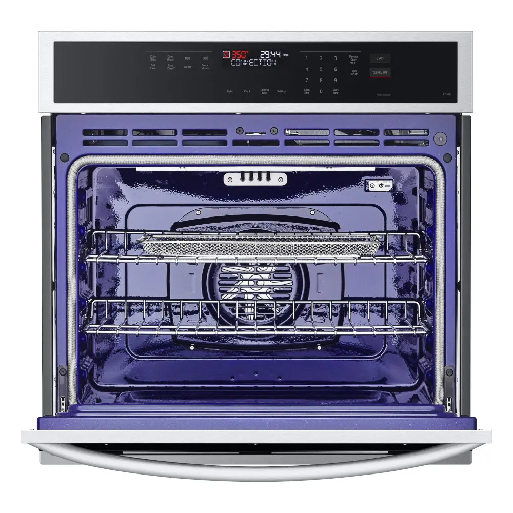 WSEP4723F LG 4.7 Cu Ft Smart Convection Wall Oven - Stainless Steel-5
