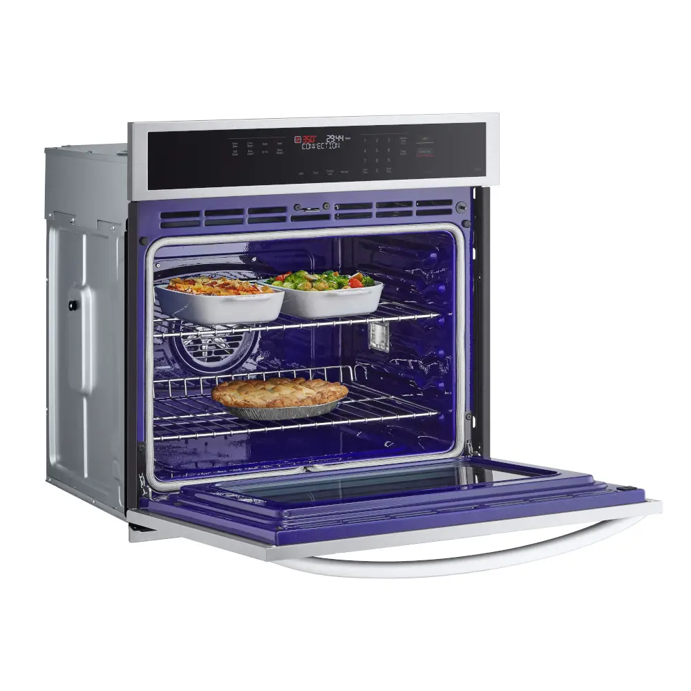 WSEP4723F LG 4.7 Cu Ft Smart Convection Wall Oven - Stainless Steel-8