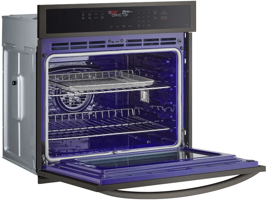 WSEP4723D LG 4.7 Cu Ft Smart Convection Wall Oven - Black Stainless Steel-7