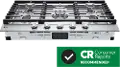 CBGJ3623S LG 36 Inch Gas Cooktop - Stainless Steel