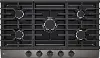 CBGJ3623D LG 36 Inch Gas Cooktop - Black Stainless Steel