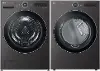 .LG-BST-6700-ELE--PR LG Washer and Electric Dryer Set - Black Steel 6700B