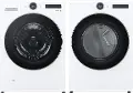.LG-W/W-5500-GAS--PR LG Washer and Gas Dryer Set - White 5500