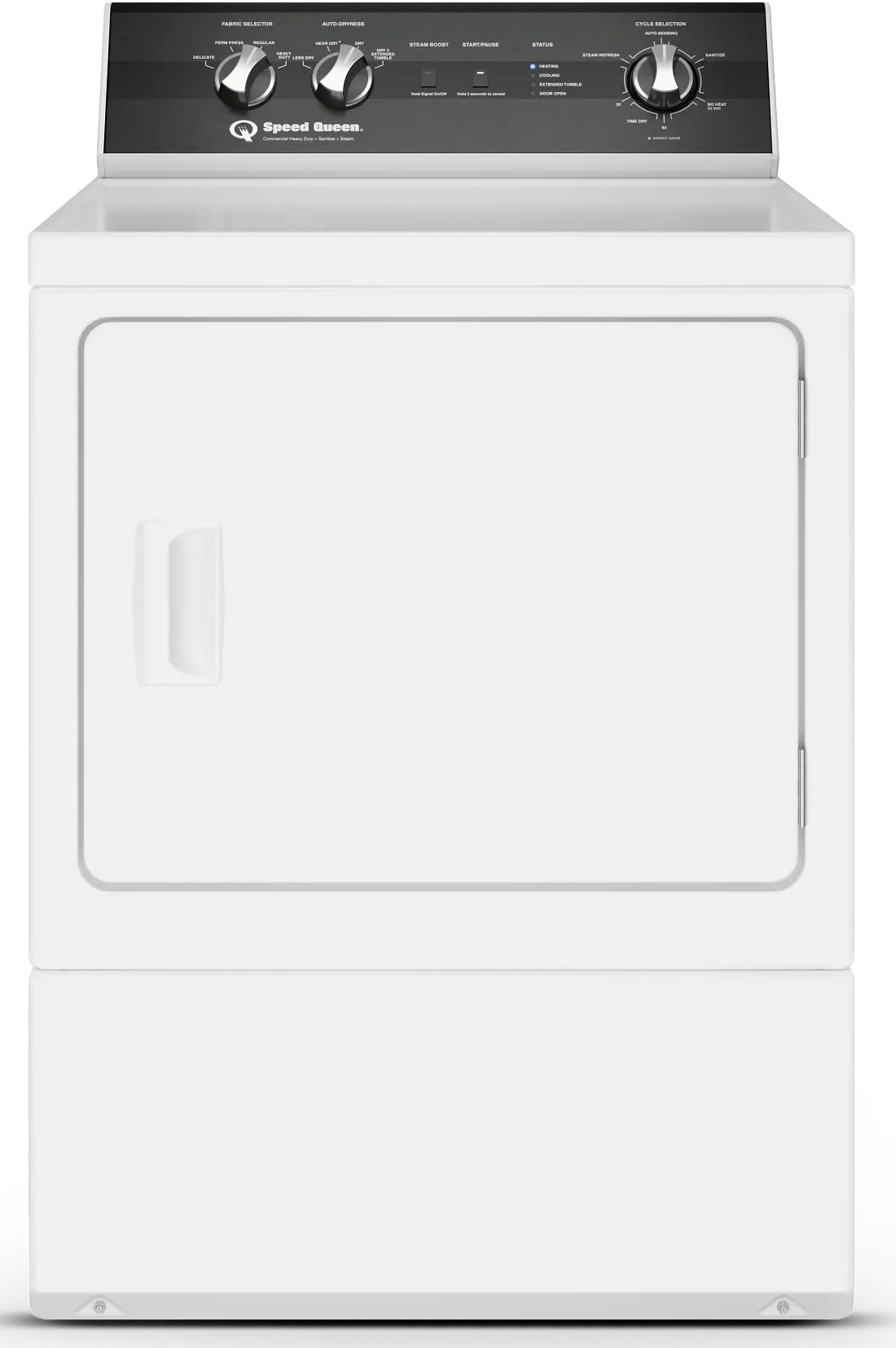 DR5004WG Speed Queen 7 cu ft Gas Dryer - White DR5004-2
