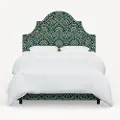 183BEDRPCBREMRLCB Rifle Paper Co. Marion Bramble Emerald King Bed