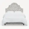 180BEDRPCAVBLKCRMLCB Rifle Paper Co Marion Aviary Cream & Black Twin Bed