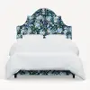 180BEDRPCGRPRBLULCB Rifle Paper Co Marion Garden Party Blue Twin Bed