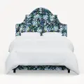180BEDRPCGRPRBLULCB Rifle Paper Co Marion Garden Party Blue Twin Bed