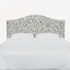914CRPCAVBLKCRMLCB Rifle Paper Co Mayfair Aviary Cream & Black Cal-King Headboard