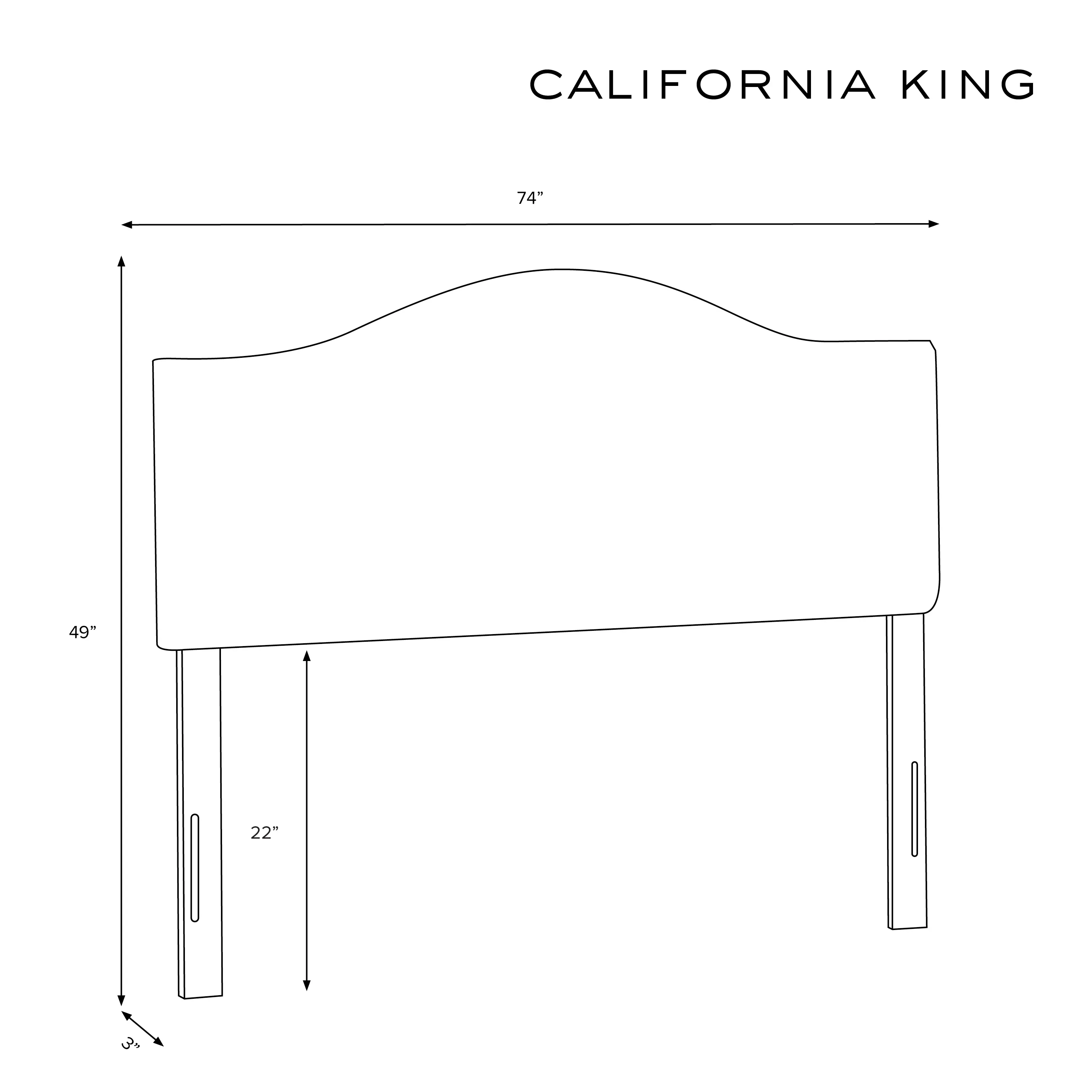 914CRPCMRMLTLCB Rifle Paper Co Mayfair Multicolor Floral Cal-King Headboard-4