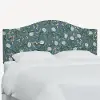 914CRPCPNEMRLCB Rifle Paper Co Mayfair Emerald Peonies Cal-King Headboard