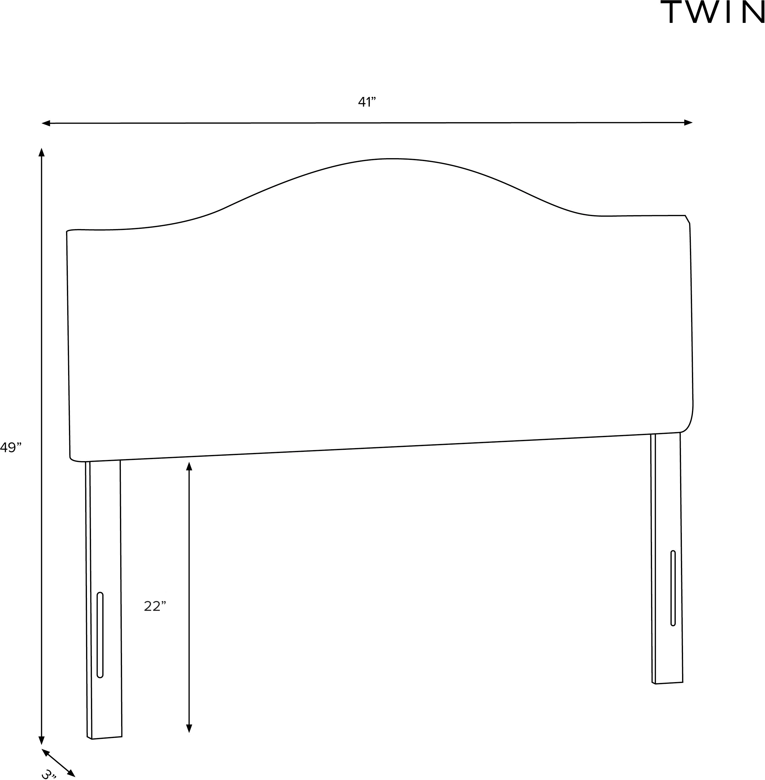 910TRPCSTFLBLKLCB Rifle Paper Co Mayfair Black Strawberry Fields Twin Headboard-2