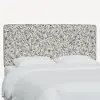481FRPCAVBLKCRMLCB Rifle Paper Co Elly Aviary Cream & Black Full Headboard