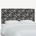 482QRPCCNBLCRMLCB Rifle Paper Co Elly Canopy Black & Cream Queen Headboard