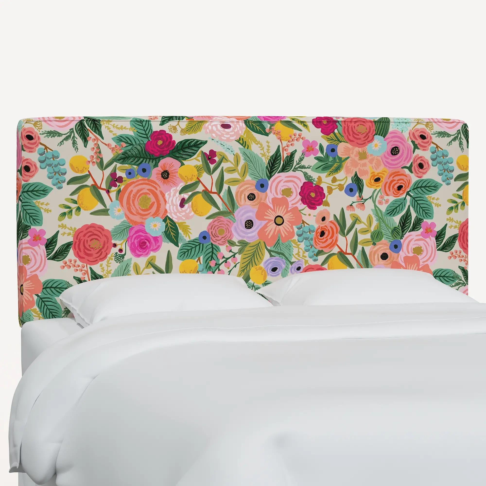 480TRPCGRPRTLCB Rifle Paper Co Elly Garden Party Pink Twin Headboard-1