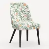 84-6RPCPRBLSCRMLCB Rifle Paper Co. Clare Primrose Blush Dining Chair