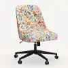84-9RPCMRMLTLCB Rifle Paper Co. Oxford Multi Color Floral Office Chair