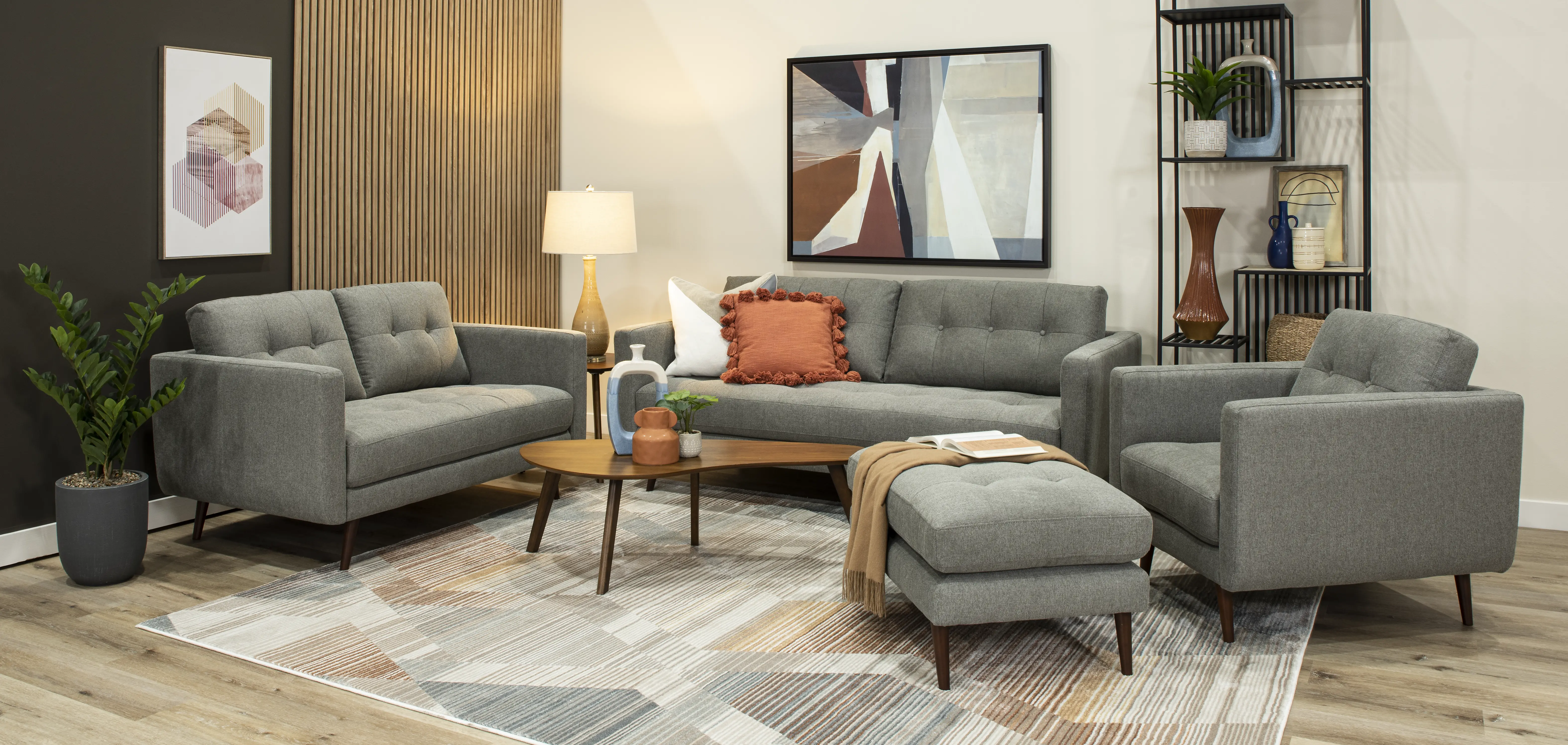 Liverpool Storm Gray Sofa-2
