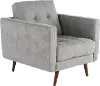 Liverpool Denim Gray Chair