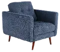 Liverpool Denim Blue Chair