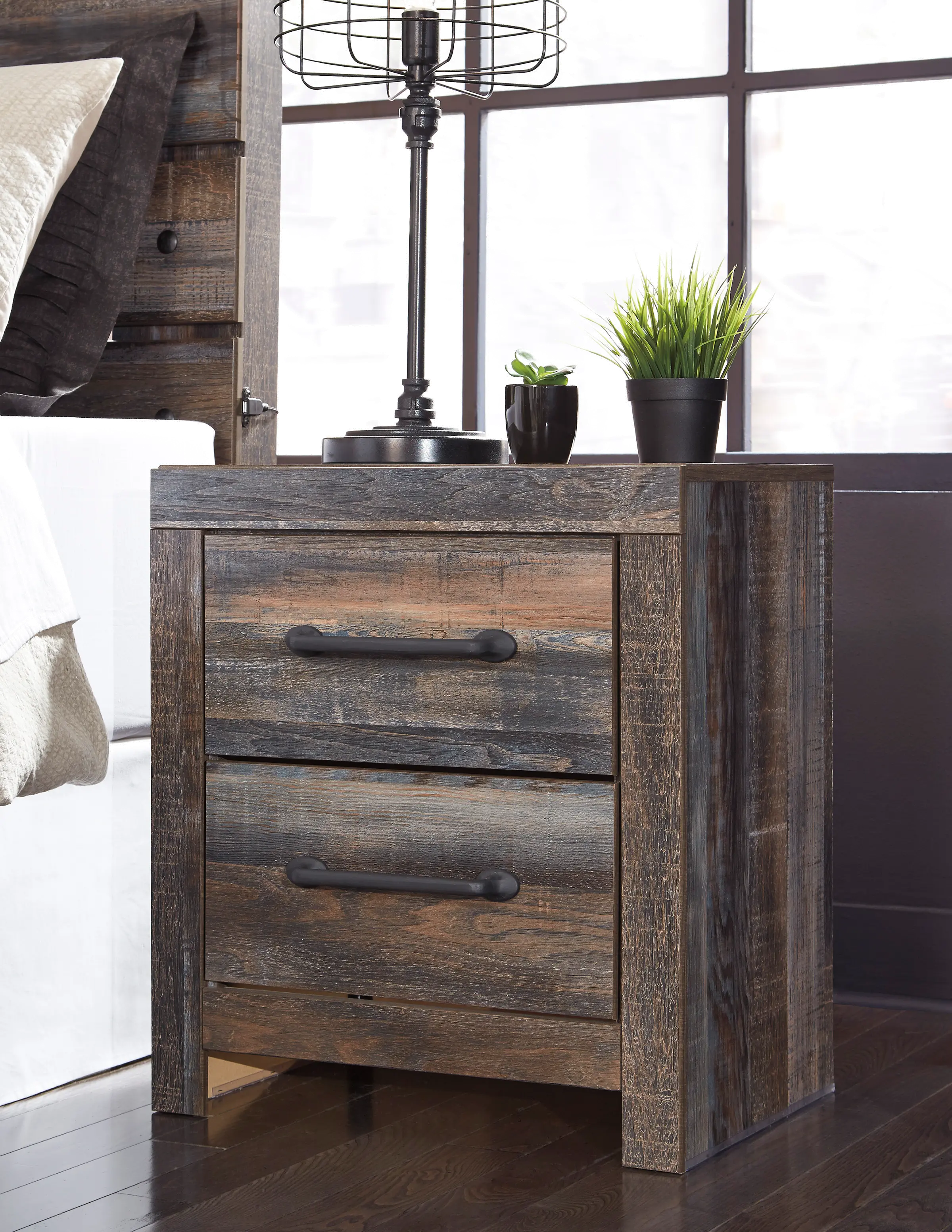 Sunset Park Rustic Brown Nightstand-2