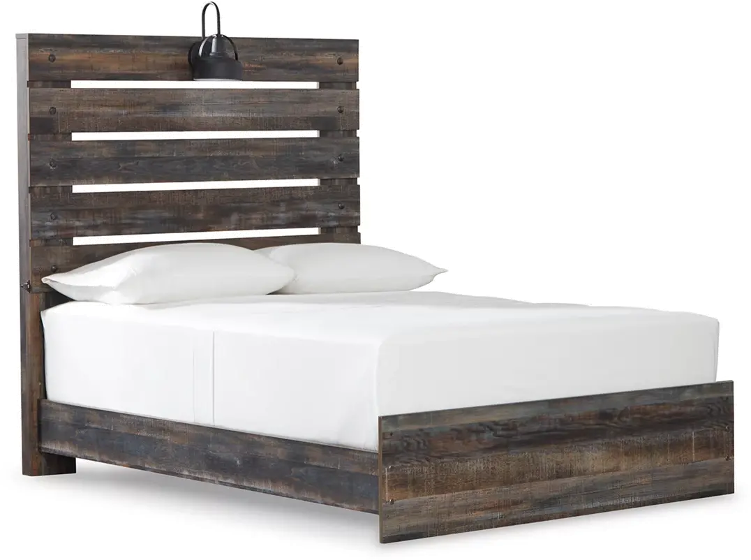 Sunset Park Rustic Brown Full Bed-3