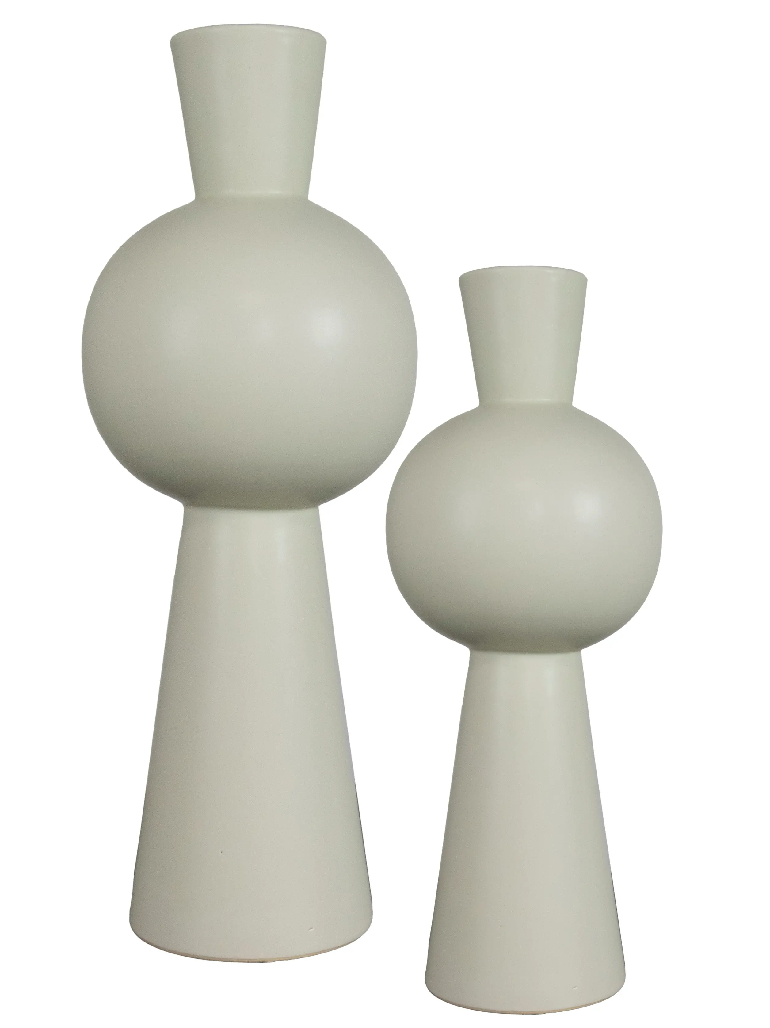 Charlotte Light Gray 14 Vase-1