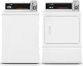 .SPQ-W/W-6000-ELE-PR Speed Queen Coin Operated Electric Washer and Dryer - White