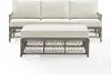 KO70436DW-CR Thatcher Patio Wicker Sofa and Coffee Table Set