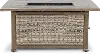 KIT/ART07900P01/FP Potomac Brown Firepit Patio Table