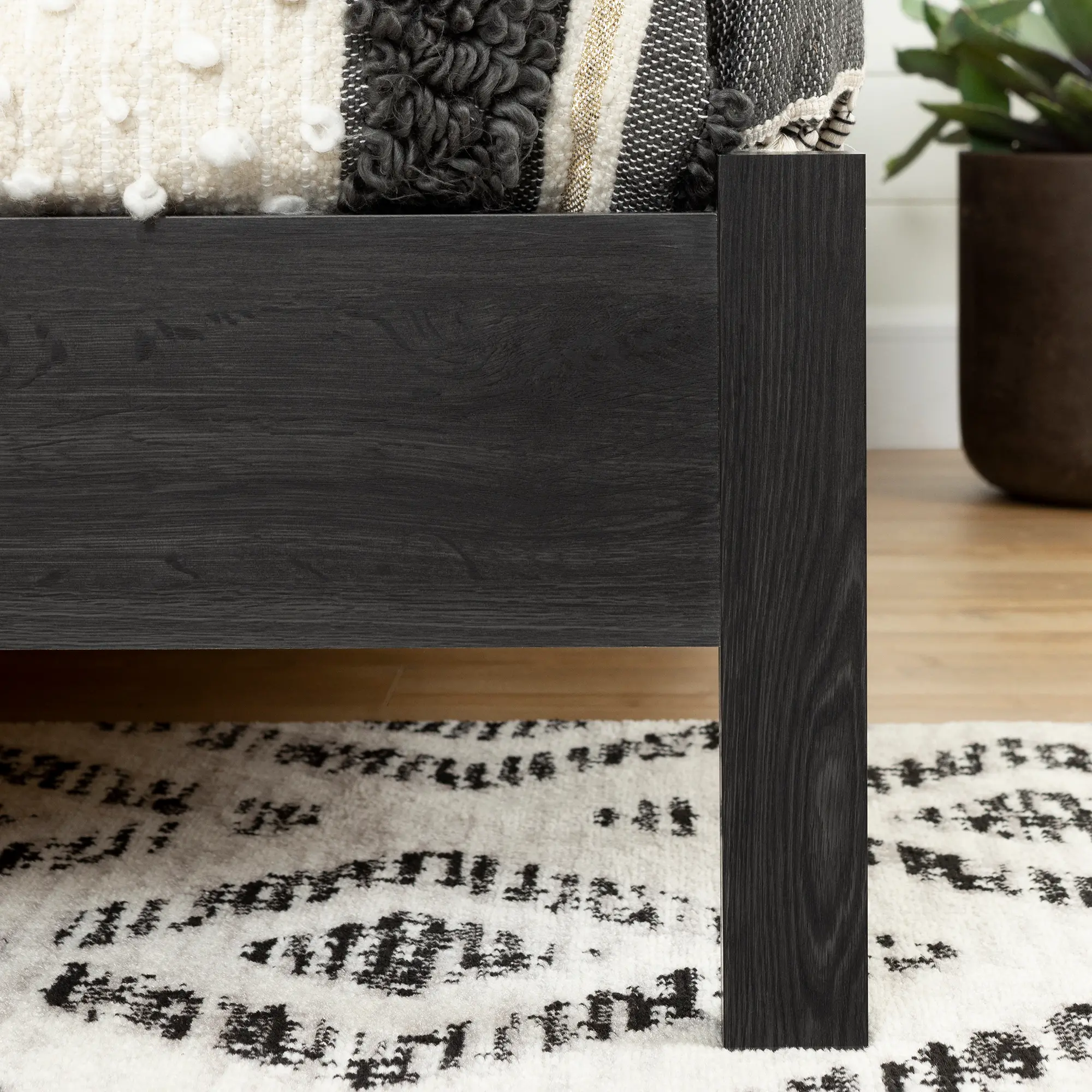 15481 Tao Gray Oak Full/Queen Bed & Headboard Set-5