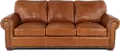 Tahoe Saddle Brown Leather Sofa Bed
