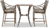 KIT/3PC/POTOMAC/BRST Potomac 3 Piece Brown Patio Dining Set