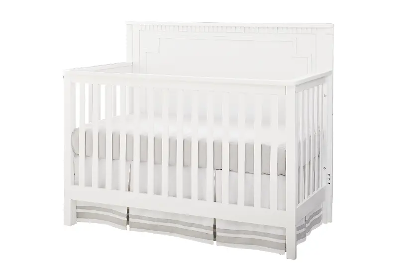 Emery White 3-in-1 Convertible Crib