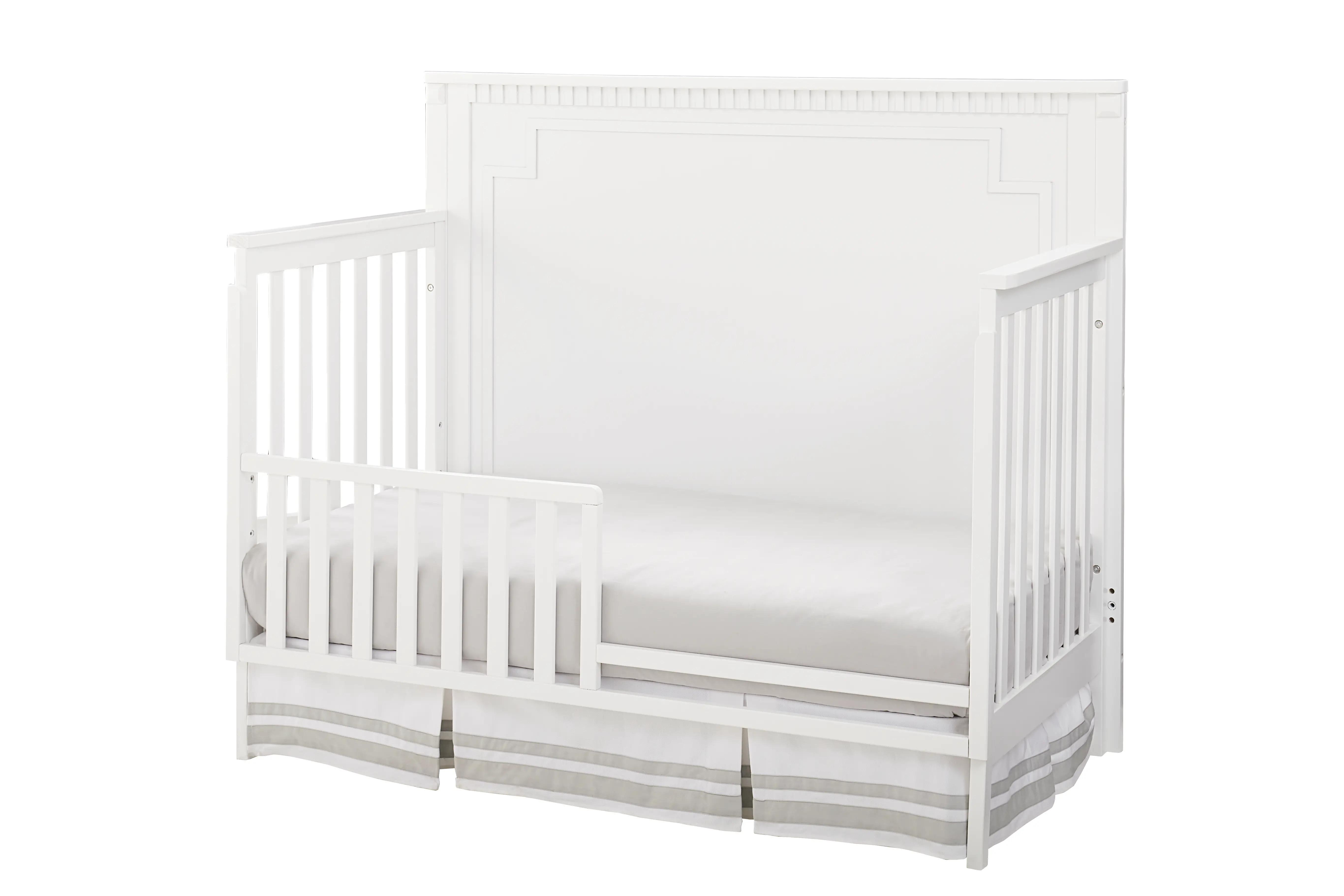 Emery White 3-in-1 Convertible Crib-3