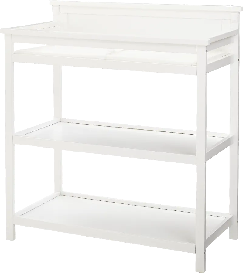 Emery White Changing Table