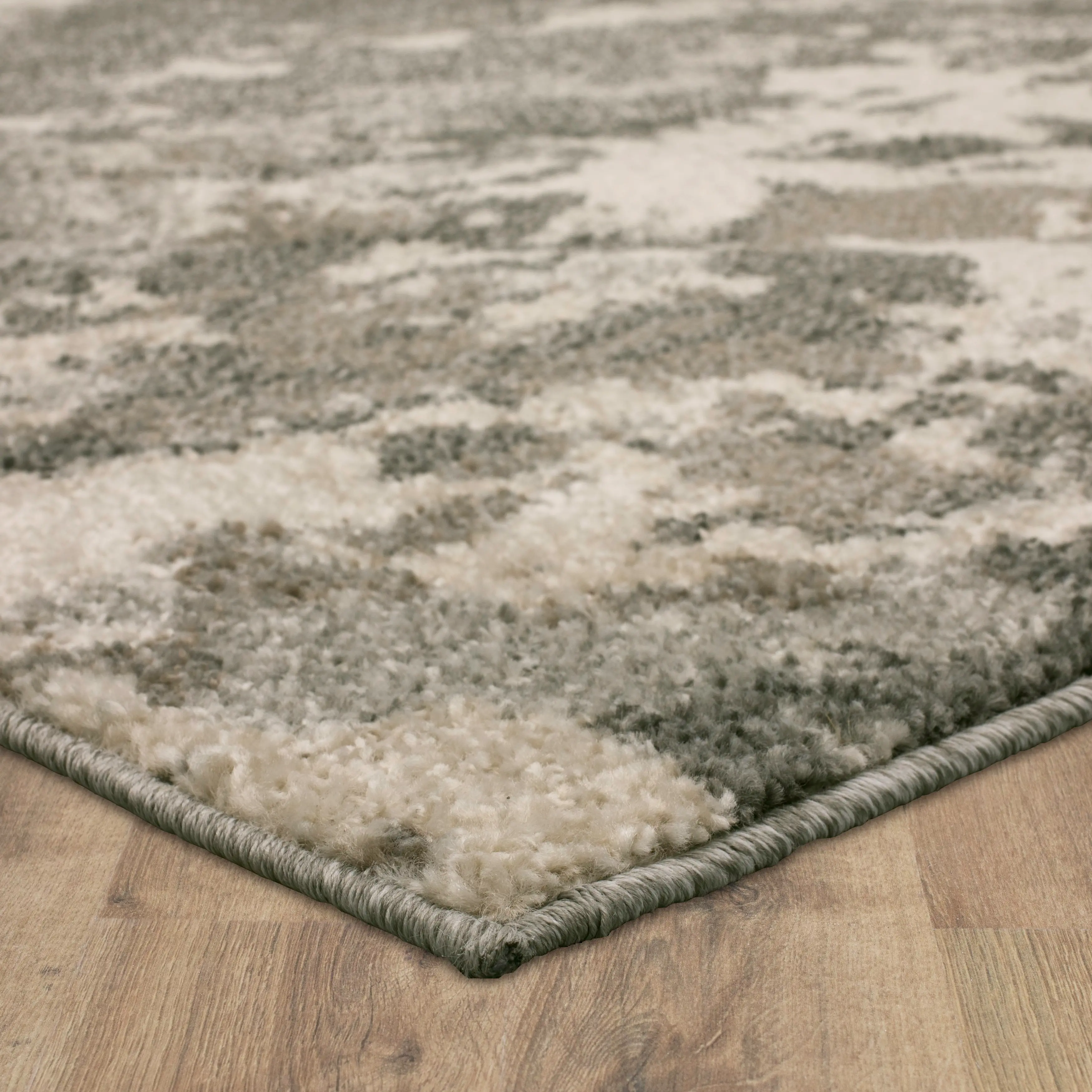 IE311-131/5X8-OSIER Whimsey 5 x 8 Osier Abstract Gray Area Rug-3