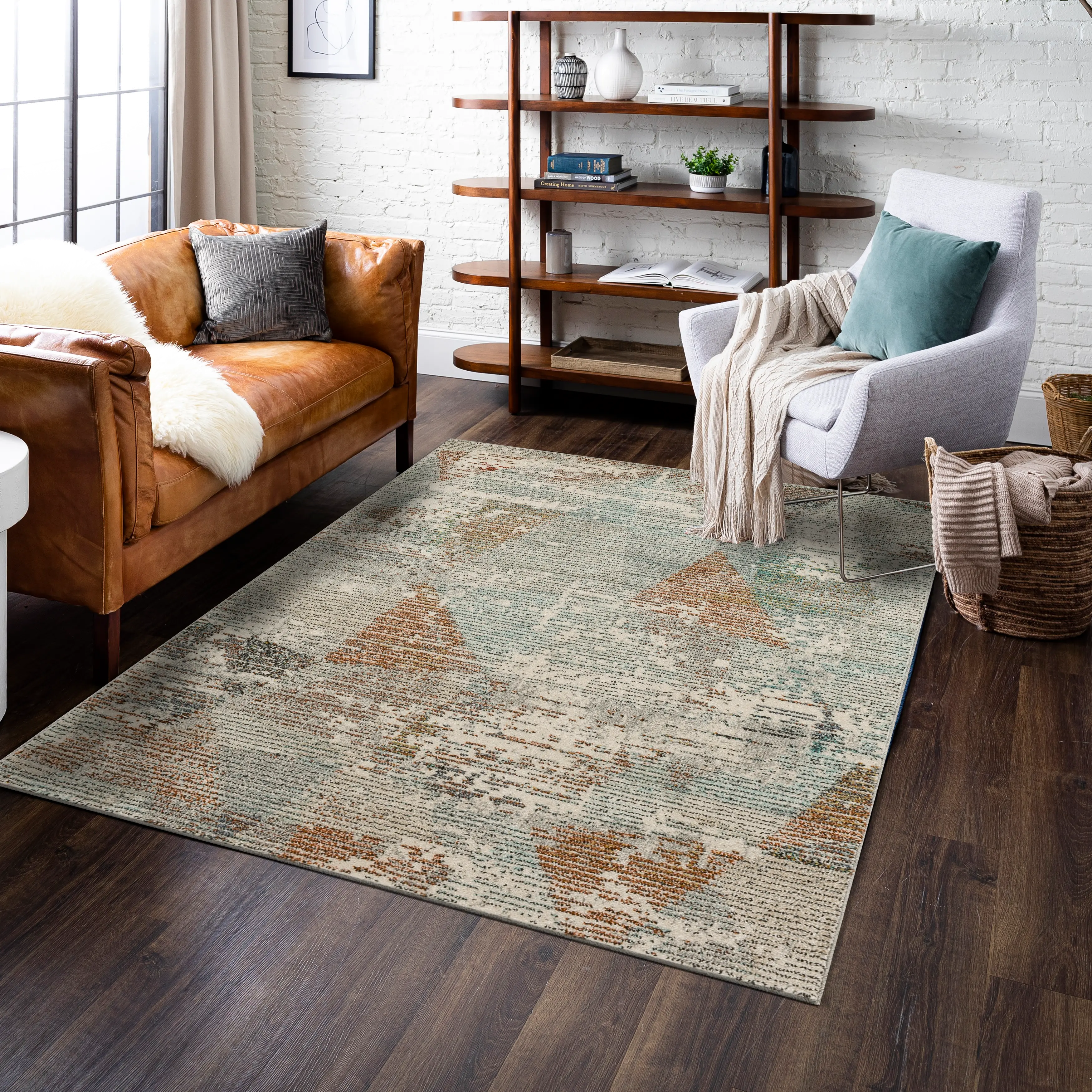IE300-131/5X8-ADMIRL Whimsey 5 x 8 Admiral Abstract Multicolor Area Rug-6