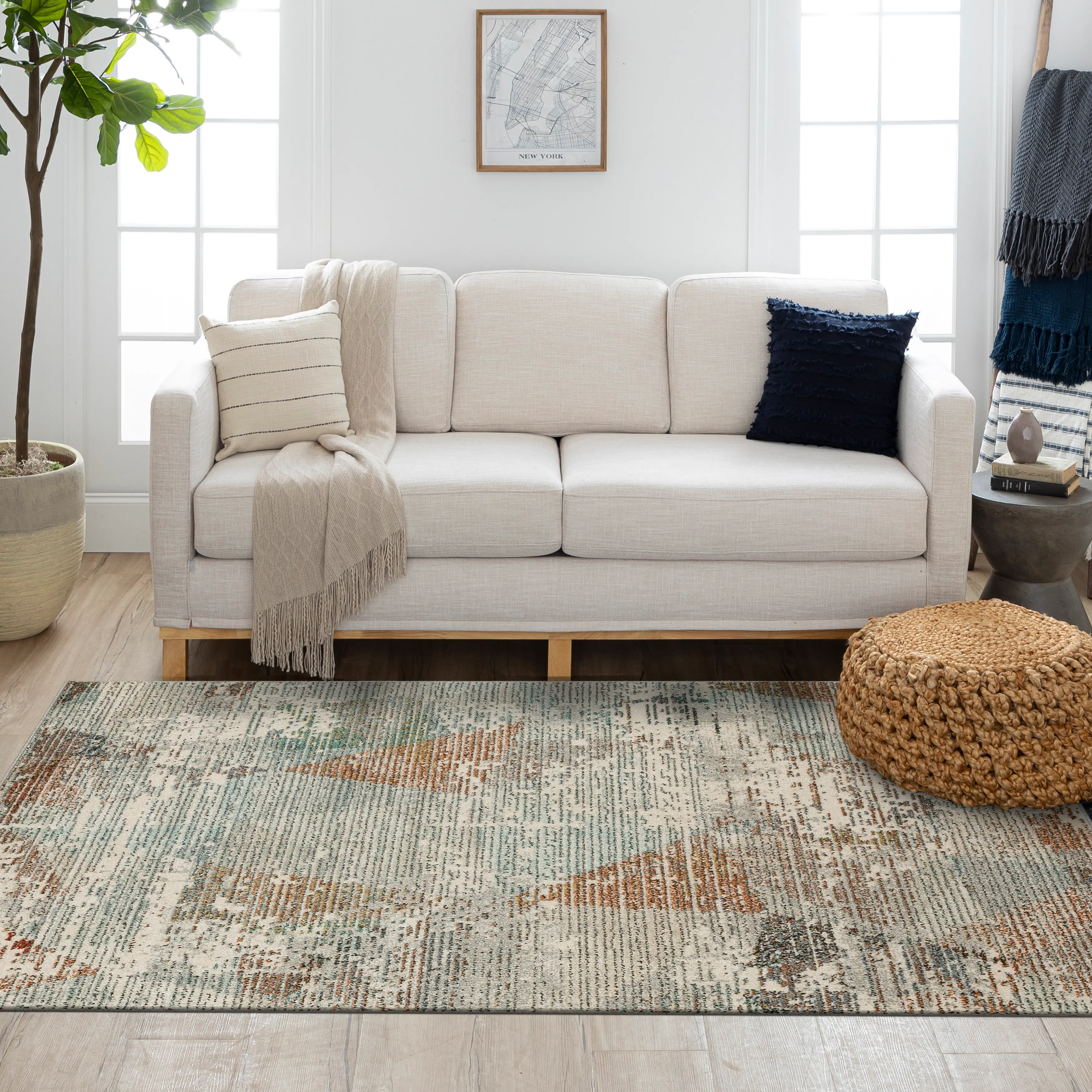 IE300-131/5X8-ADMIRL Whimsey 5 x 8 Admiral Abstract Multicolor Area Rug-7